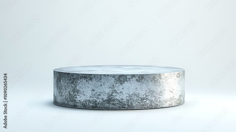 Grey stone platform, blank, product display Grey stone platform, blank, product display