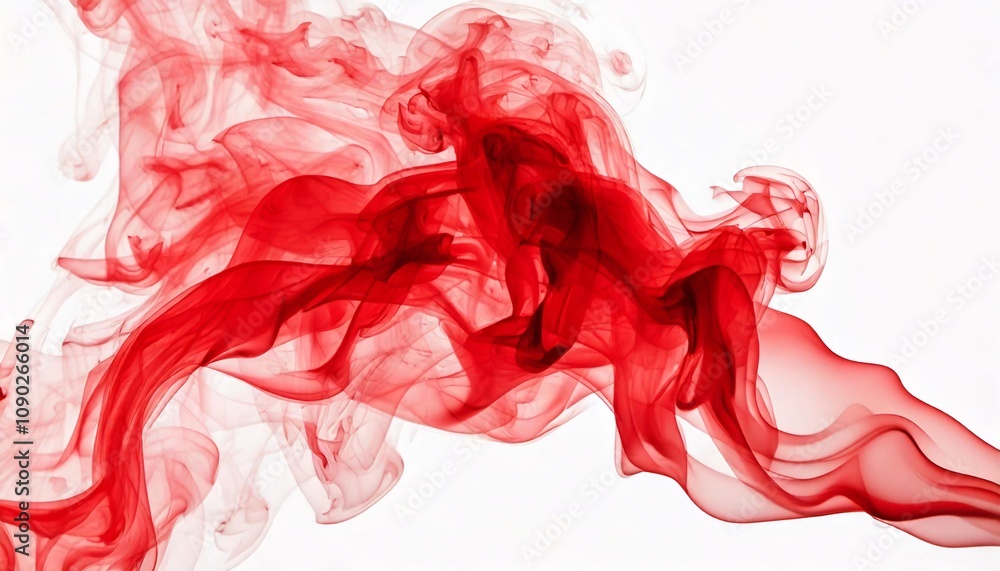 red smoke for white background red smoke for white background