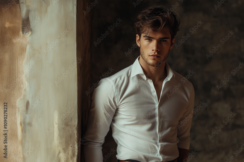 Obraz premium Perfect Male Model for Advertising Campaigns