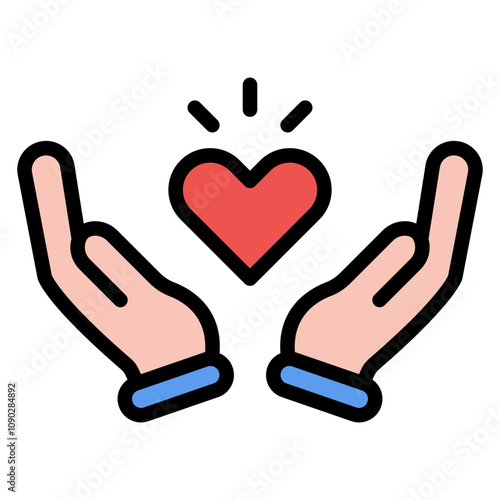 Respect icon vector image. Can be used for Generation Gap.