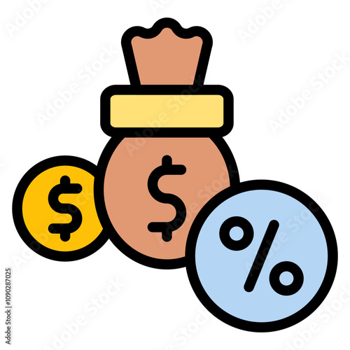 Tax Haven icon vector image. Can be used for Banking.