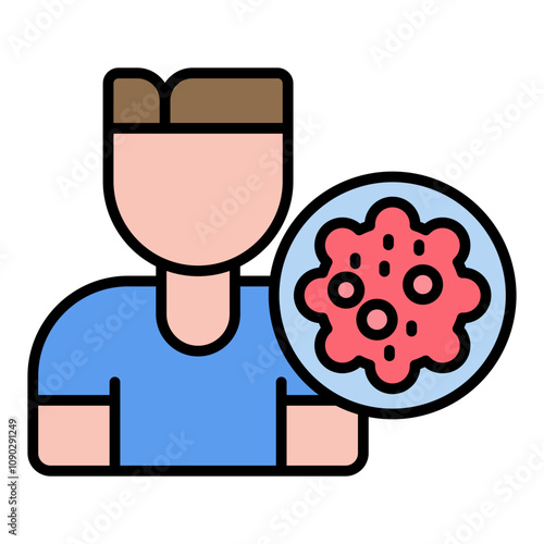Oncologist icon vector image. Can be used for Chemotherapy.