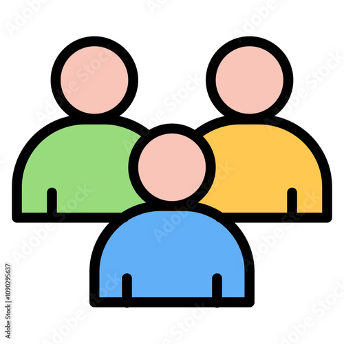 Customer icon vector image. Can be used for Supermarket.
