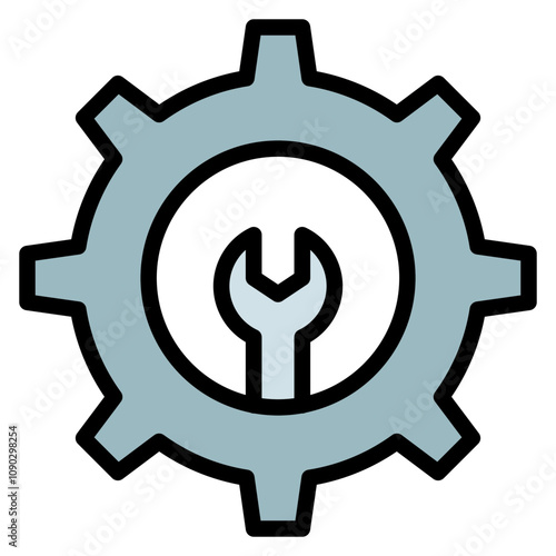 Repair icon vector image. Can be used for Shoemaker.