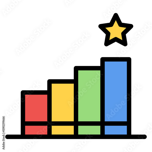 Podium icon vector image. Can be used for Archery.