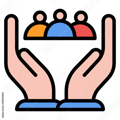 Supporter icon vector image. Can be used for Volleyball.