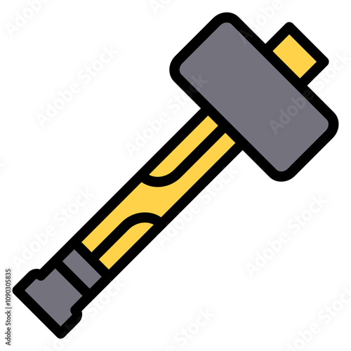 Physical Metallurgy icon vector image. Can be used for Mettalurgy.