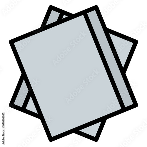 Steel Plates icon vector image. Can be used for Mettalurgy. photo