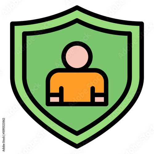 Pseudonymisation icon vector image. Can be used for Compliance And Regulation.