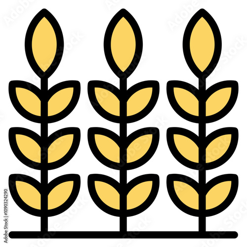 Grains icon vector image. Can be used for Agriculture.