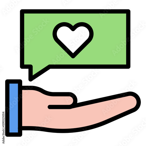 Interest icon vector image. Can be used for Video Blog.
