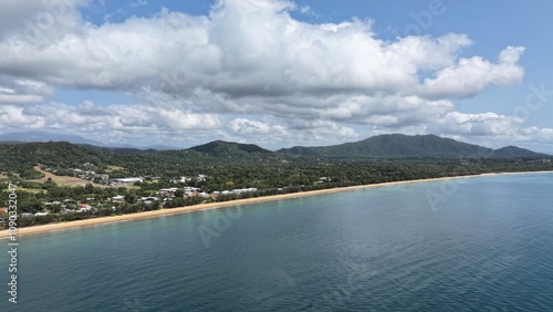 Aerial photo of Wongaling Beach Queensland Australia