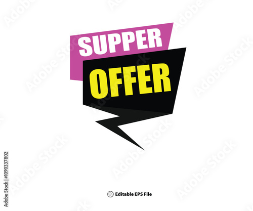 Web supper offer template