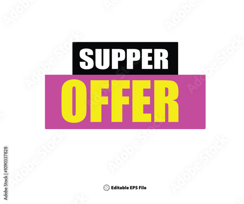 Web supper offer template
