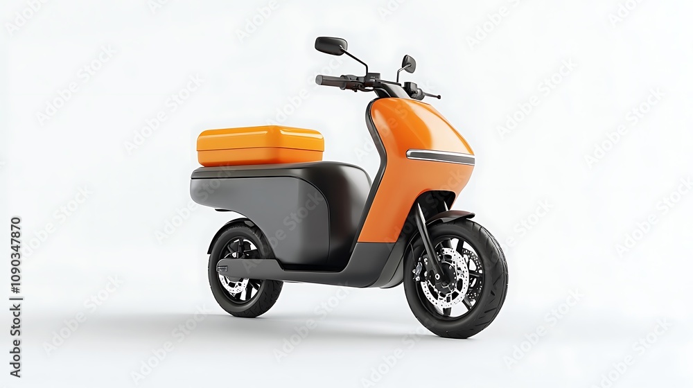 Obraz premium Modern Electric Scooter Design
