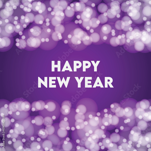 Happy new year banner design