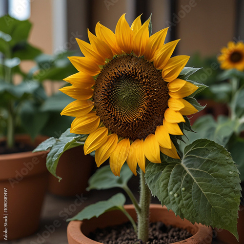 sunflower in the garden