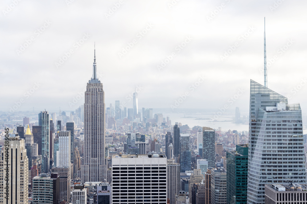 Naklejka premium New York City skyline