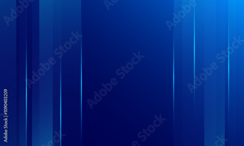 Blue geometric abstract background. Vector illustration