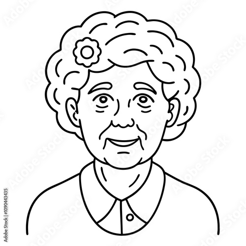 alzheimer s in elderly concept senior woman with aging and memory loss