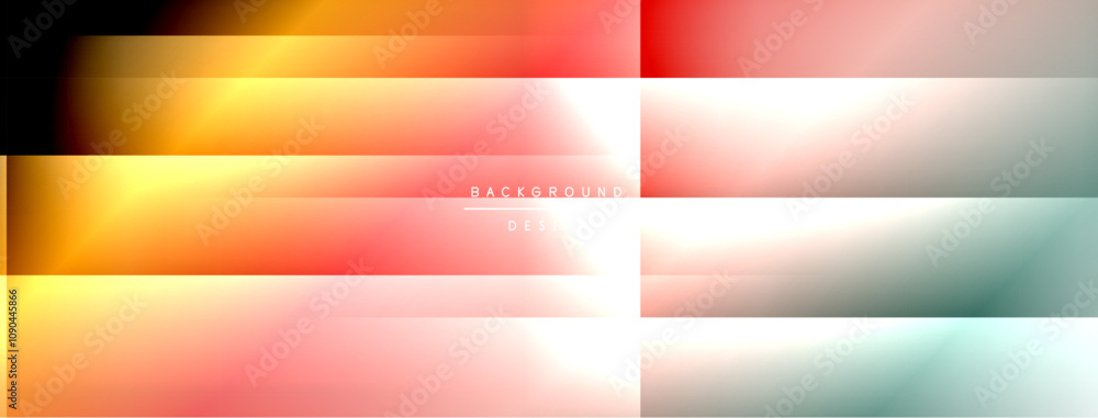Obraz premium Light shadow lines dynamic gradient background