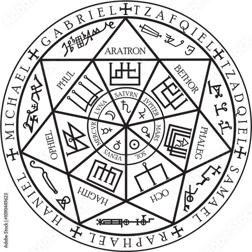 Sigil Of The Seven Archangels...