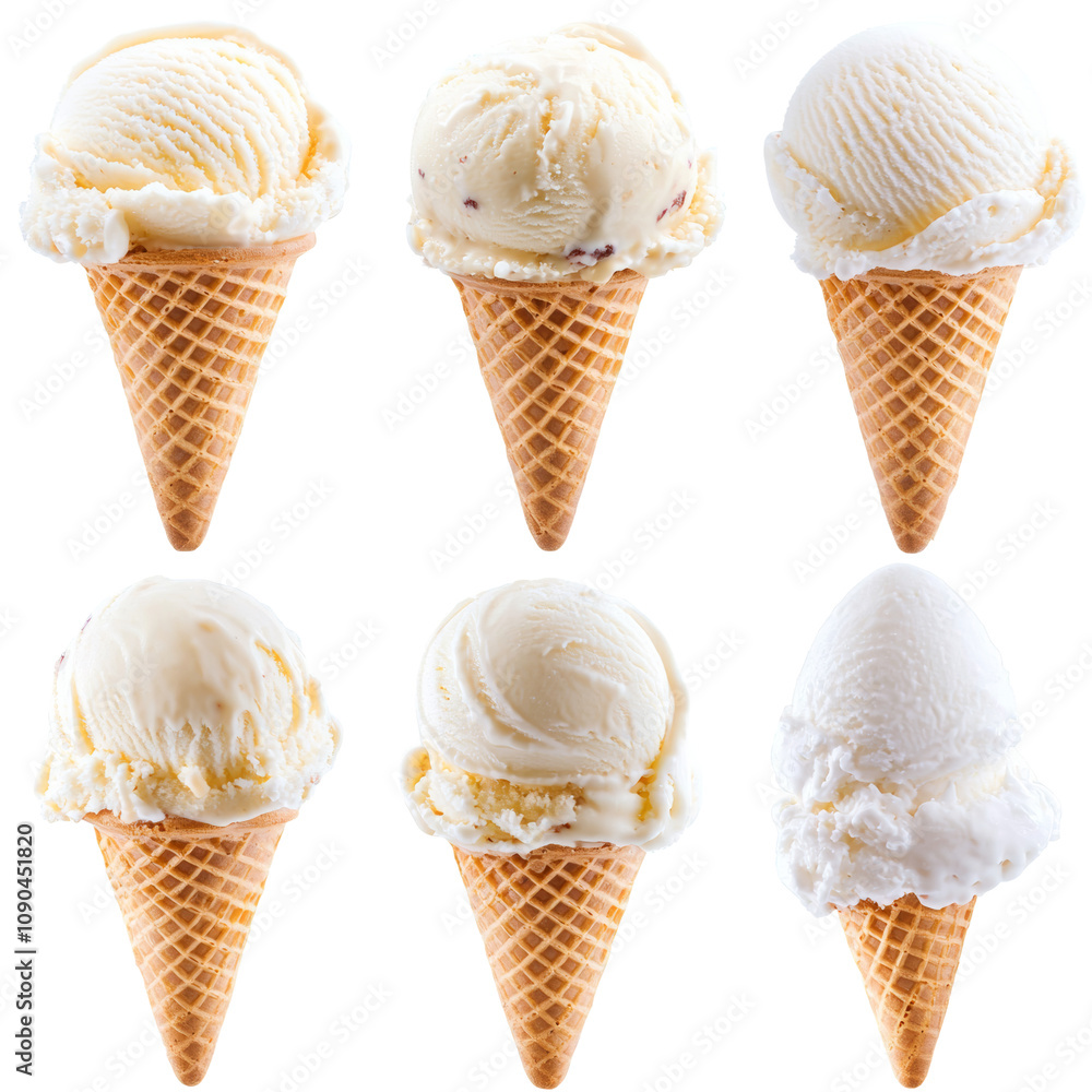 vanilla ice cream cone vanilla ice cream cone