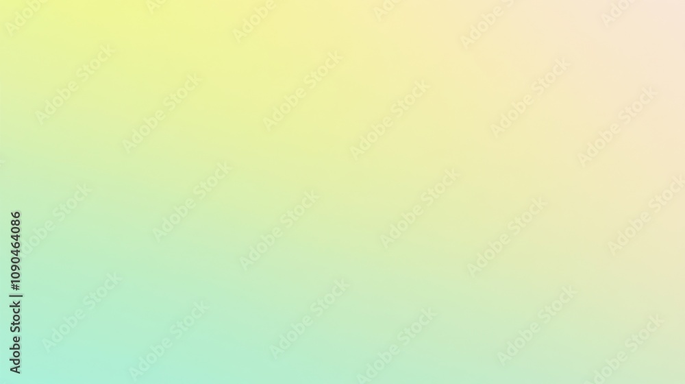Fototapeta premium A pastel gradient background blending pale yellow, light pic