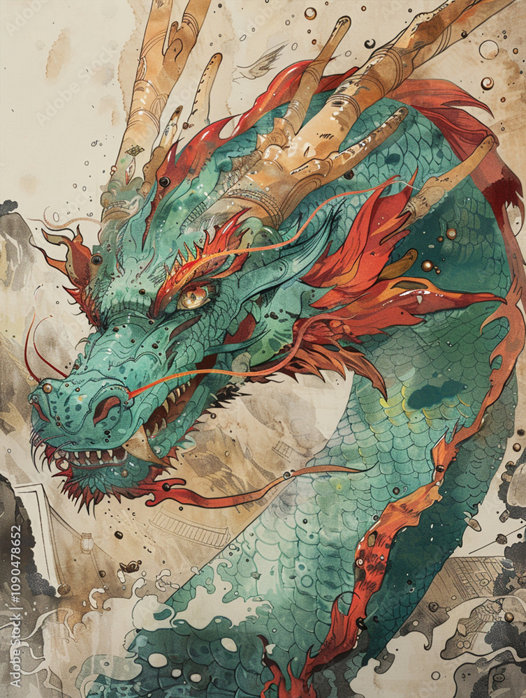 Fototapeta premium Dragon