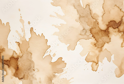 Wallpaper Mural coffee and tea stained textured old paper background Torontodigital.ca