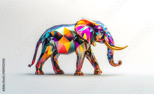 horse on a white background