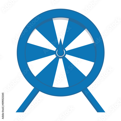 Lucky Spin Wheel Illustration