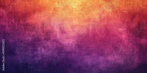orange neon blend canvas, Purple distorted texture, classic layout design, Generative AI