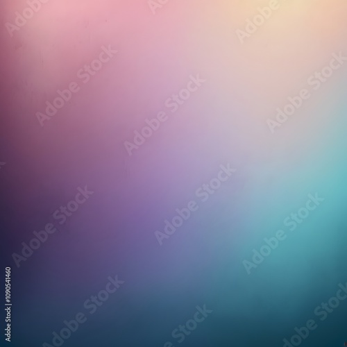 Abstract Colorful Background with Smooth Lines and Soft Gradient in Blue, Green, and Purple Hues, Ideal for Wallpaper or Design