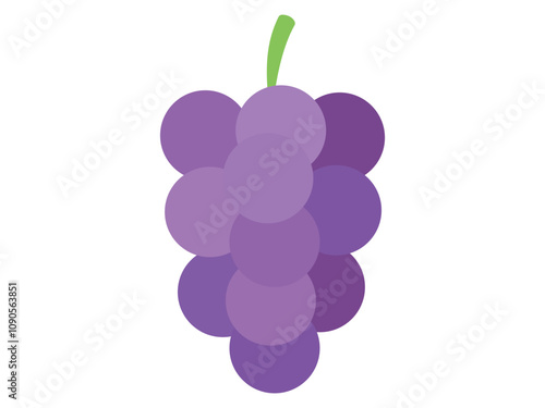 ぶどう_フラット