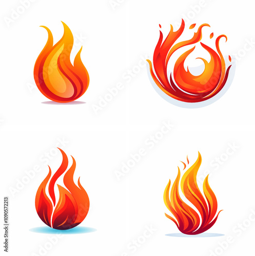 fiery flames fire blazing heat intense burning scorched red-hot inferno combustion fiery glow smok