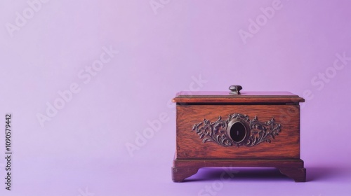 Exquisite Antique Music Box Perfect for Vintage Decor or Unique Gift Ideas