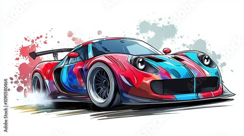 car sports racing and the excitement of speed, performance, and innovative design.






