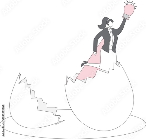 Break Out of Your Shell, Businesswoman