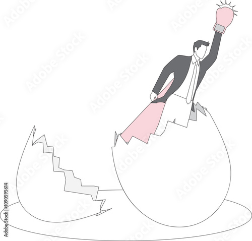 Break Out of Your Shell, Businessman