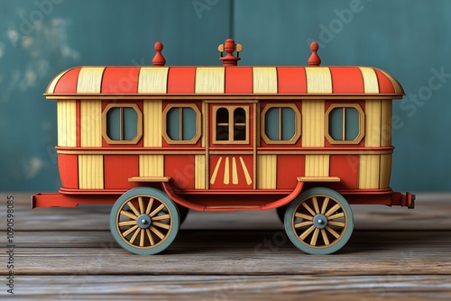 toy circus wagon