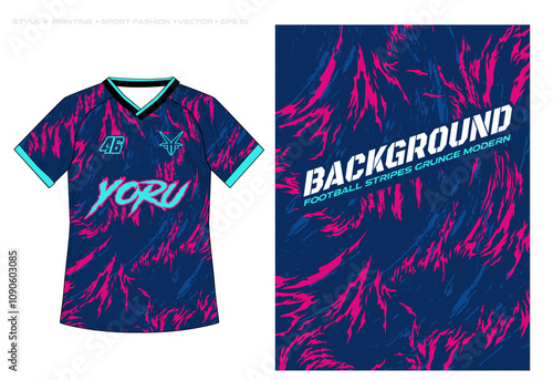 wing stripes sublimation jersey design pattern abstract camouflage grunge sports paint splash effect