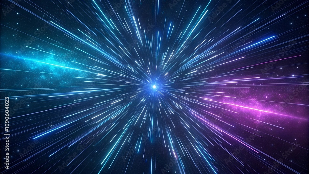 Obraz premium abstract-background-in-blue-an 