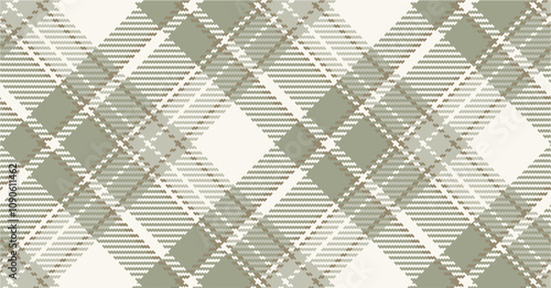 Vector checkered pattern. Tartan, textured seamless twill for flannel shirts, duvet covers, other autumn winter textile mills. Vector Format