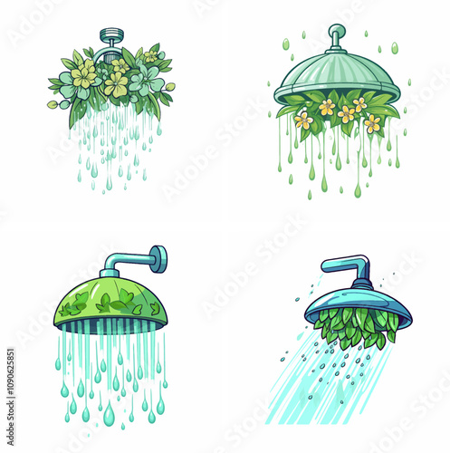 showers spring rainfall weather season precipitation flowers fresh rebirth blooming water April sh