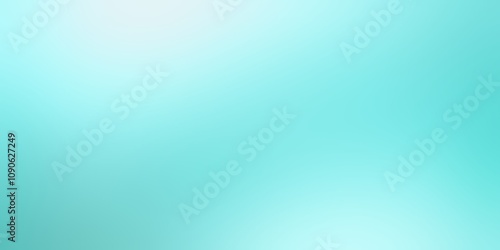 Light blue banner. Clear sky airy blur empty background.