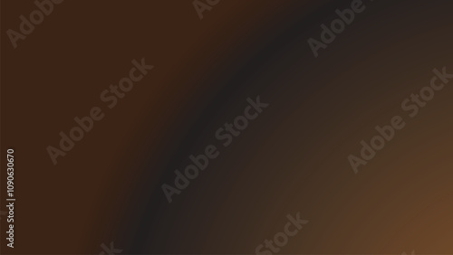 Brown gradient smooth abstract background for backdrop or presentation