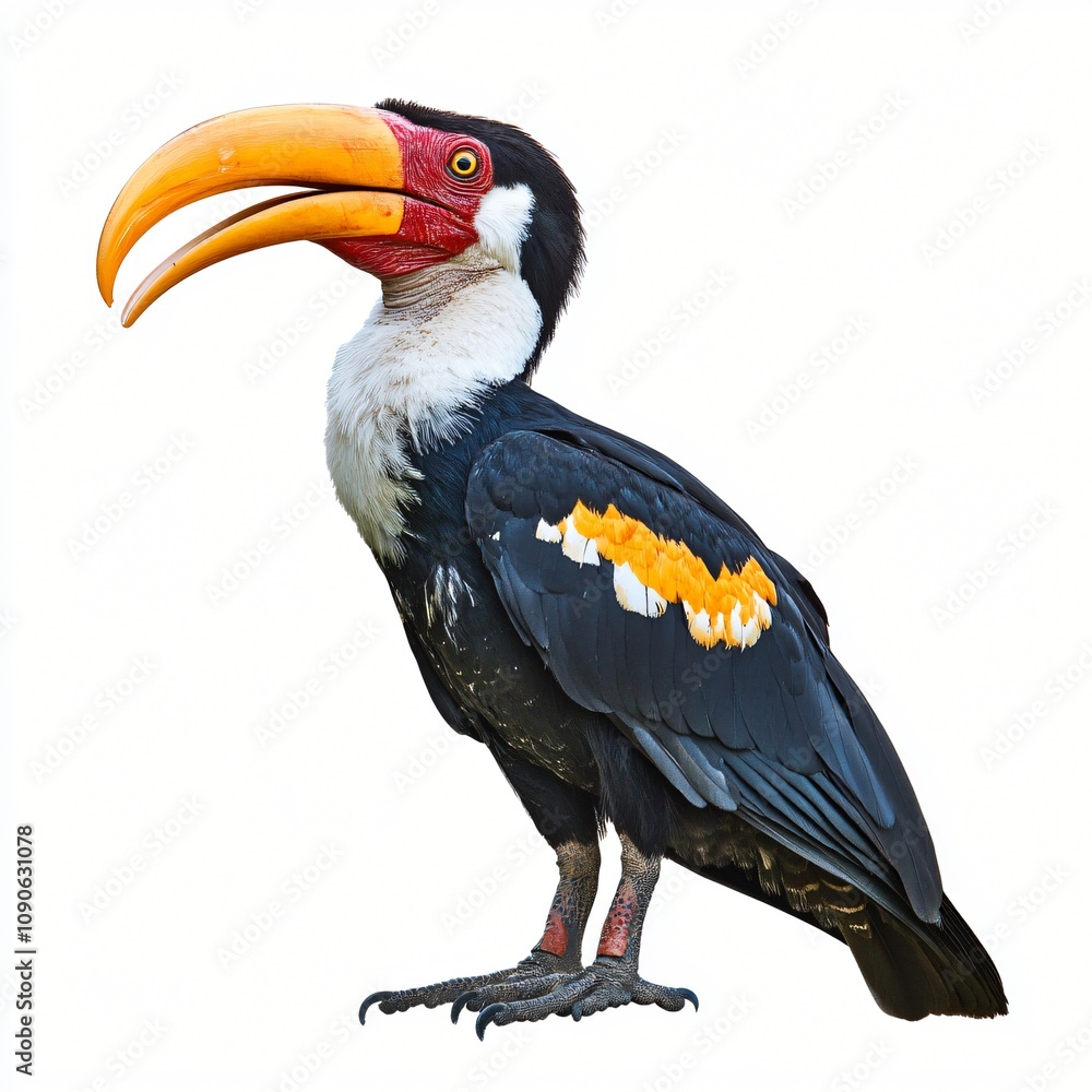 Fototapeta premium African Red billed Hornbill Bird Wildlife Photography
