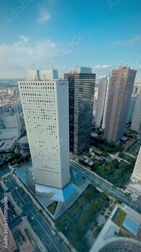 新宿西口の高層ビル