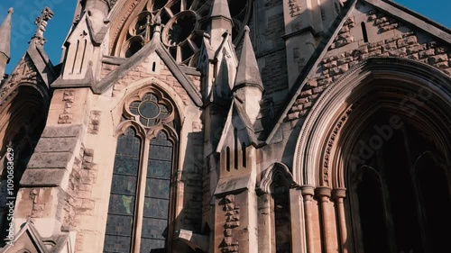 St John the Baptist Church building London, Victorian architecture England, United Kingdom, Britain
